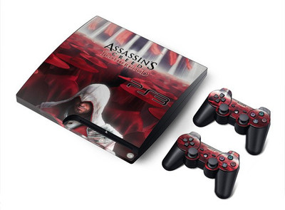 

B.V.G. Assassins Creed Brotherhood PS3 Slim Skin Sticker Gaming Accessory Kit(Blue, For PS3)