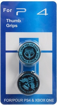 

Hytech Plus Blue King's Choice Designer Series Thumb Grip Gaming Accessory Kit(Blue, For PS4, Xbox One, Xbox 360, PS3)