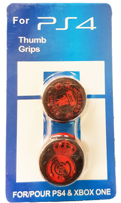 

Hytech Plus Red Football Team Designer Series Thumb Grip Gaming Accessory Kit(Red, For PS4, Xbox One, Xbox 360, PS3)