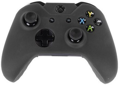 

Hytech Plus Xbox One Controller Silicone Sleeve Gaming Accessory Kit(Black, For Xbox One)