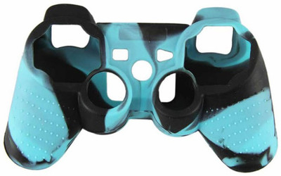 

Hytech Plus DualShock 3 Silicone Sleeve Gaming Accessory Kit(Black, Blue, For PS3)