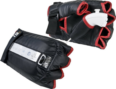 

Nintendo Wii Boxing Glove Gaming Accessory Kit(Red & Black, For Wii)