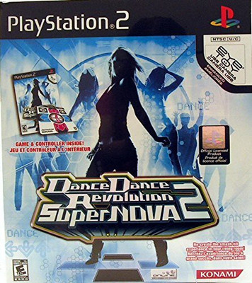 

Konami Dance Dance Revolution SuperNova 2 Bundle (includes Dance Mat) - PlayStation 2 Gaming Accessory Kit(Multicolor, For PS2)