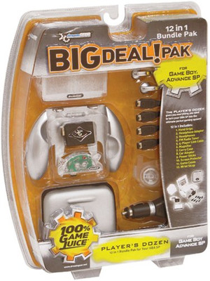 

dreamGEAR dreamGEAR Big Deal Pak 12-in-1 Bundle for Game Boy Advance SP - Platinum Gaming Accessory Kit(Multicolor, For PS)