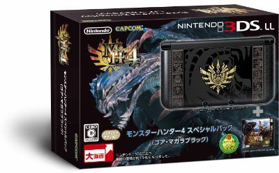 

Nintendo Nintendo 3DS LL Monster Hunter 4 Special Pack Gore Magala Black Japan Model Gaming Accessory Kit(Black, For PS)