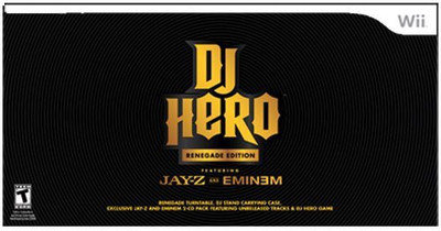 

Activision Wii DJ Hero Renegade Edition Featuring Jay-Z and Eminem Gaming Accessory Kit(Multicolor, For Wii)
