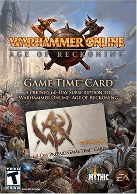 

Electronic Arts Warhammer Online 60 Day Prepaid Game Time Card Gaming Accessory Kit(Multicolor, For PS)