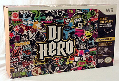 

Activision DJ Hero: Bundle with Turntable Gaming Accessory Kit(Multicolor, For Wii)