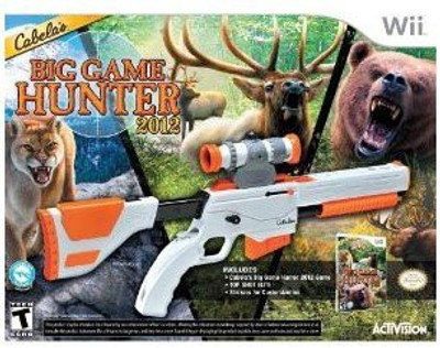 

Activision Cabela's Big Game Hunter 2012 with Top Shot Elite - Nintendo Wii (With Top Shot Elite) Gaming Accessory Kit(Multicolor, For Wii)