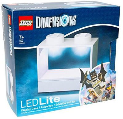 

Lego Dimensions Led Lite Display Case For Minifigures Gaming Accessory Kit(White, For PSP)