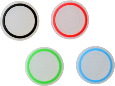 

TCOS Tech Glow in the Dark Thumb Grips Anti Slip Silicone Cap Cover Gaming Accessory Kit(Black, Red, Green, Blue, For Xbox One, Xbox 360, PS4, PS3)