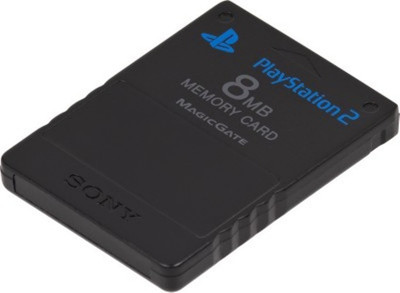 

Saturn Retail 8 MB Memory Card for Play Station 2 Gaming Accessory Kit(Black, For PS2)