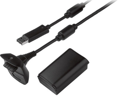 

DXP Play and Charge for Xbox 360 Wireless Controller Gaming Accessory Kit(Black, For Xbox 360)