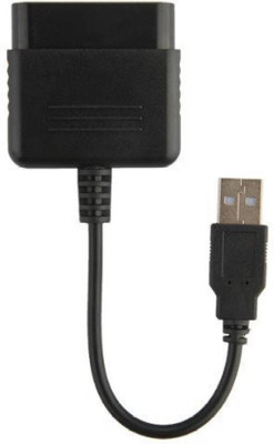 

Saturn Retail Ps2 Controller To Usb Converter For Playstation 3 / Windows Pc Gaming Adapter For PS3, PC Gaming Accessory Kit(Black, For PS3)