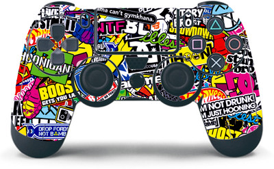 

NEHAL KHATRI PS4 controller skin ( sticker ) of HOONIGAN. Gaming Accessory Kit(Multicolor, For PS4)
