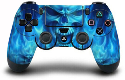 

NEHAL KHATRI PS4 controller skin ( sticker ) of BLUE SKULL. Gaming Accessory Kit(Multicolor, For PS4)