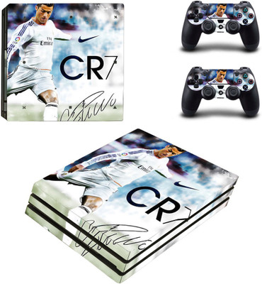 

Hytech Plus CR7 Special Edition Theme Sticker for PS4 PRO Console & 2 Controllers Gaming Accessory Kit(Multicolor, For PS4)