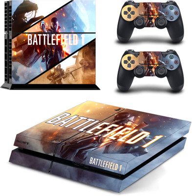 

Al Pacino Battlefield 1 theme cover sticker for playstation 4 & controlelr Gaming Accessory Kit(Multicolor, For PS4)