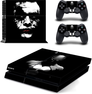 

Al Pacino Batman joker theme cover sticker for playstation 4 Gaming Accessory Kit(Black, For PS4)