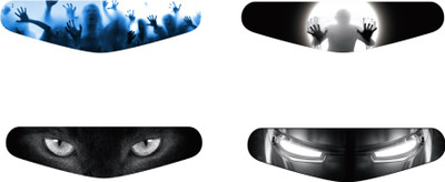 

Al Pacino Unique Zombie Led light bar decal sticker for ps4 controller Gaming Accessory Kit(Black, Blue, For PS4)