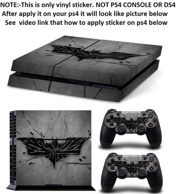 

Al Pacino Bamtan Theme Skin With 2 Dualshock 4 Sticker Gaming Accessory Kit(Black, For PS4)
