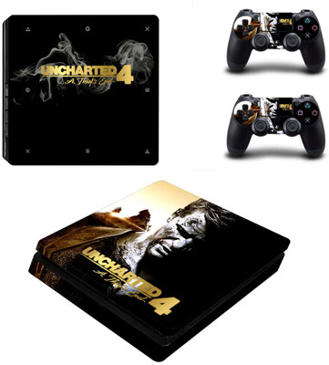 

Al Pacino Uncharted 4 Theif's end sticker for Ps4 SLIM Model Gaming Accessory Kit(Multicolor, For PS4)