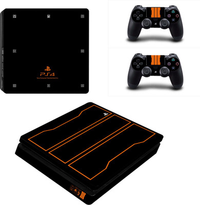 

Hytech Plus Call of Duty Black Ops 3 Special Edition Theme Sticker for PS4 Slim Console & 2 Controllers Gaming Accessory Kit(Multicolor, For PS4)