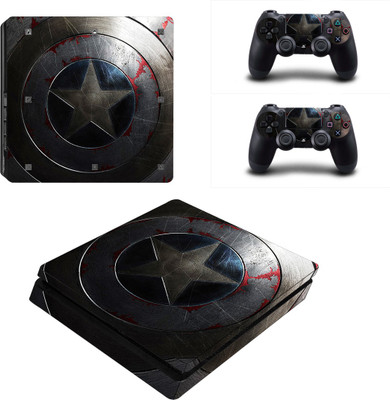 

Al Pacino Captain of america Theme cover sticker for Ps4 SLIM Gaming Accessory Kit(Multicolor, For PS4)
