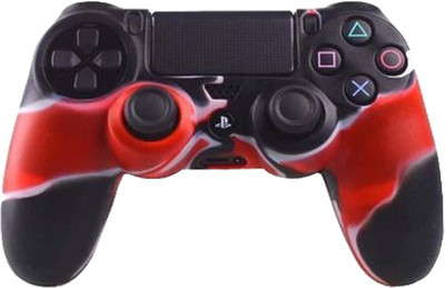 Microware Controller  Gaming Accessory Kit(Red & Black, For PS4)