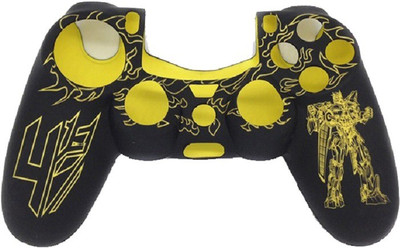 

Hytech Plus Transformer Feather Soft Controller Case Gaming Accessory Kit(Yellow, For PS4)