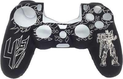 

Hytech Plus Transformer Feather Soft Controller Case Gaming Accessory Kit(White, For PS4)