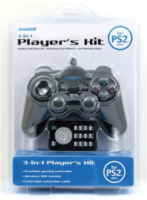 

dreamGEAR Playstation 2 3 In 1 Players Kit Gaming Accessory Kit(Multicolor, For PS2)