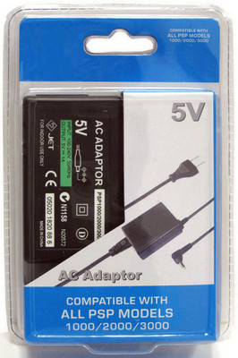 iSeller PSP Charger 5V Gaming Adapter(Black, For PSP)