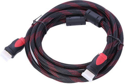 Divinext HDMI 1.4V High Quality Computr Cable Gaming Adapter(Black & Red., For PC) available at flipkart for Rs.419