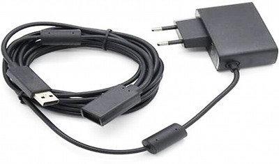 

Ultimate Gaming World Kinect Sensor Power Supply 110V To 220v Universal Use. Gaming Adapter(Black, For X-box 360)