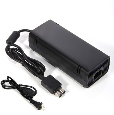 

New World Original Microsoft Xbox 360 Slim Power Supply Adapter 220v Gaming Adapter(Black, For X-box 360)