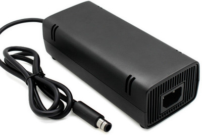 

Ultimate Gaming World AC Power Adapter Charger for XBOX 360 E Game Console Gaming Adapter(Black)