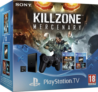 

Sony PlayStation TV 1 GB with Killzone Mercenary(Black)