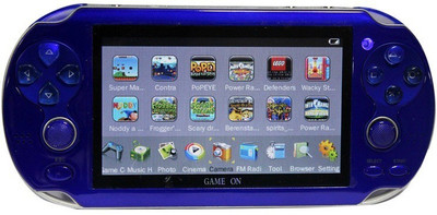 

GAME ON PSP VITA 32 bit 4 GB with 10000 INBUILT GAMES(Blue)