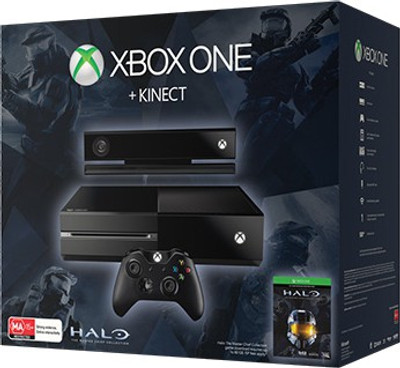 

Microsoft Xbox One 500 GB & Kinect with Halo The Master Chief Collection(Black)