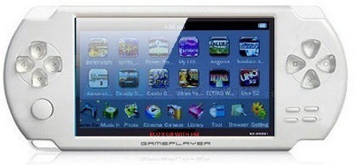 

Gadget-Wagon ECO-1 8GB 4.3 Inches With FM Radio & 1.3 MP Camera (W) 8 GB with Contra, Mario, 10000 Games Inbuilt(White)