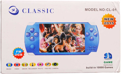 

Tabu CHINA PSP 2 GB with Digital Player Including Game Music Recorder Photo Viewer Vedio Recorder(Black, Red, Blue, White)