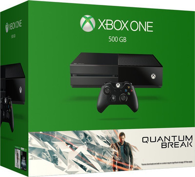 

Microsoft Xbox One 500 GB with Quantum Break(Black)