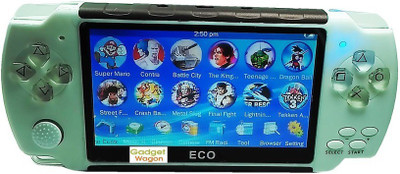 

Gadget-Wagon ECO 8GB 4.3 Inches With FM Radio & 1.3 MP Camera (B) 8 GB with Contra, Mario, & Many more(Black)
