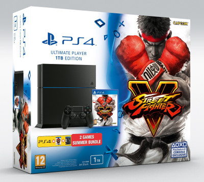 

Sony PlayStation 4 (PS4) 1 TB with The Last of Us Remastered and Street Fighter V(Black)