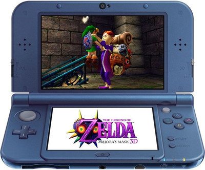 

NINTENDO NEW 3DS XL 2 GB with NO GAMES(Blue)