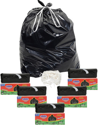 

Sahil Tie String Small 20 L Garbage Bag(Pack of 5)