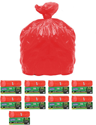 

Epido Drawstring Medium 30 L Garbage Bag(Pack of 9)