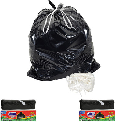 

Sahil Tie String Jumbo 120 L Garbage Bag(Pack of 2)