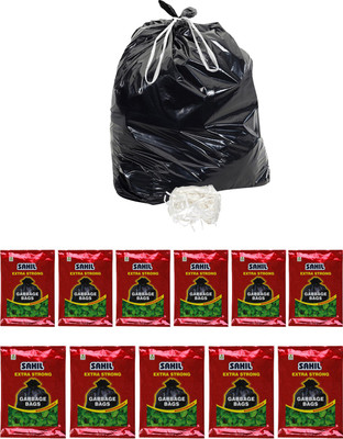 

Sahil Extra Strong Extra Strong 30 L Garbage Bag(Pack of 11)
